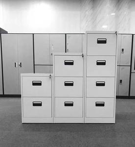 خزانة ملفات عمودية حديثة رائجة البيع بأربعة أدراج، ارتفاع قابل للتعديل، قفل بمفتاح، تصميم فولاذي للمنزل والمكتب والمدرسة والفندق والمستشفى - Product Image 5