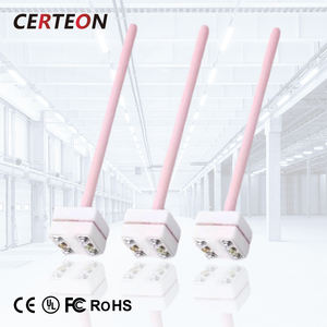 เซนเซอร์ท่อคอรันดัม 1600℃ สำหรับเตาเผาแบบมัฟเฟิลในห้องแล็บ ลวดแพลทินัมโรเดียม 0.1 มม. ชนิด <span class=keywords><strong>S</strong></span> เทอร์โมคัปเปิล - Product Image 1