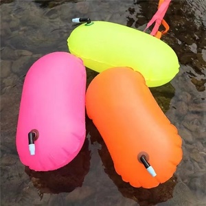<strong>Customized</strong> Size and Logo Pool Kids PVC <strong>Inflatable</strong> Swimming Rings <strong>Buoy</strong> Bag Swimming Training Safety Towing <strong>Float</strong> Diving - Product Image 3
