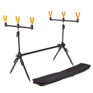 Présentoir de <span class=keywords><strong>canne</strong></span> à pêche, pôle en plastique, <span class=keywords><strong>support</strong></span> en tourelle, pliage rapide, pour plage - Product Image 1