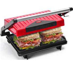 XL صينية شواء الكهربائية عموم انفصال دخاني شواء شواء بانيني الصحافة شاشة LED باللمس الرقمية الاتصال شواء - Product Image 3