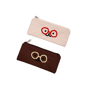 Estuche Escolar de Lona Personalizado al por Mayor con Cremallera Metálica, Bolsas para Lápices Sublimadas para Regalos - Product Image 1