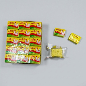 ADISI Bouillon de poulet frais de qualité supérieure en cube avec mélange d'épices, assaisonnement africain musulman, certifié HALAL & HACCP/BRC - Product Image 1