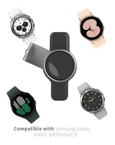 Đế Sạc Không Dây Từ Tính Di Động 2 Trong 1 Cho Samsung Galaxy Watch S5 S4 <span class=keywords><strong>S3</strong></span> Đế Sạc Nhanh Không Dây - Product Image 2