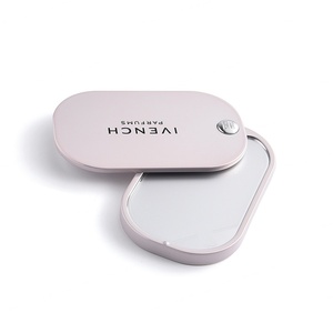 Fashion Luxury Design Rolling Type Brand Name Purse Mini Pocket <b>Mirror</b> for Cosmetic Set - Product Image 2