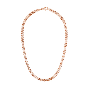 Collar de cadena de eslabones cubanos unisex, joyería de diseño simple chapado en oro de 18k, gran oferta - Product Image 5