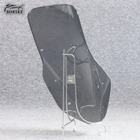 Pare-brise noir de haute qualité, accessoires de moto, pièces de pare-brise de moto pour Yamaha NMax 125 155 2015-2018