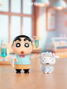 Lot de 12 boîtes de collection TOP TOY Crayon Shin-chan Yummy Kasukabe Series, figurines en boîte mystère, pour cadeaux et jouets pour enfants - Product Image 2
