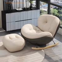 Chaise à bascule en métal à prix d'usine, fauteuil inclinable pas cher pour la chambre à coucher, chaise relaxante pour la lecture, salon, meubles de maison personnalisés