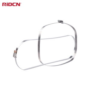 1/2 inch phổ thép không gỉ OEM kẹp đục lỗ Hose Clips Mỹ ban nhạc Hose kẹp Metric Hệ thống đo lường - Product Image 4