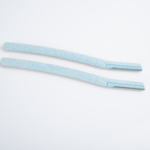 Vente chaude biodégradable paille de blé <span class=keywords><strong>lame</strong></span> japonaise sourcil rasoir <span class=keywords><strong>femme</strong></span> <span class=keywords><strong>visage</strong></span> tondeuse - Product Image 5