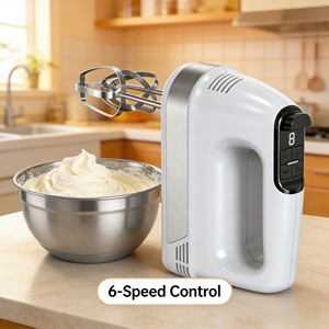 Batidora de Huevos Eléctrica de Mano Cuisinart, 150-200W, Pantalla Digital, 6 Velocidades, con Botón de Expulsión de Batidores - Product Image 3