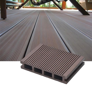 Tarima <span class=keywords><strong>Exterior</strong></span> Impermeable, Tablas <span class=keywords><strong>de</strong></span> <span class=keywords><strong>Madera</strong></span> Antideslizantes, <span class=keywords><strong>Tablones</strong></span> <span class=keywords><strong>de</strong></span> <span class=keywords><strong>Madera</strong></span> Sintética Resistentes a los Rayos UV <span class=keywords><strong>para</strong></span> Jardín, Patio y Balcón - Product Image 3