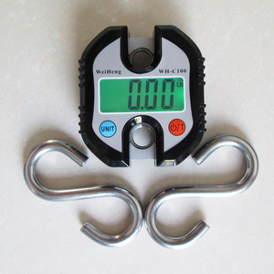 <span class=keywords><strong>Weiheng</strong></span> WH-C100 xách tay điện tử cần cẩu quy mô <span class=keywords><strong>150kg</strong></span> đỉnh treo 1 gam Độ chính xác LCD hiển thị ABS Chất liệu OEM tùy chỉnh - Product Image 5