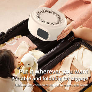 Secadora de Ropa Eléctrica Portátil Multifuncional, Secadora de Viaje Plegable Pequeña para Zapatos y Mascotas, Limpiador Ultrasónico para el Hogar - Product Image 5