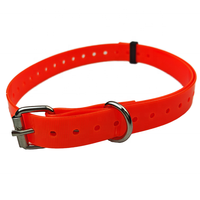 Collier pour chien en TPU de luxe de haute qualité, durable, découpé au laser, motif uni, personnalisé, compatible avec les dispositifs GPS Garmin, fabrication moderne