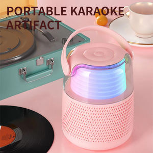 CyborisY1 BT altavoz de gama alta Bluetooth Audio pequeño hogar Ktv Karaoke micrófono niños cantando regalo Bluetooth altavoz columna - Product Image 4