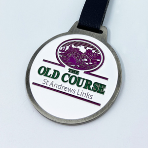 Nhà máy tùy chỉnh kim loại Golf Câu lạc bộ túi <span class=keywords><strong>tag</strong></span> cá nhân Tên Laser khắc cho Golf giải đấu - Product Image 6