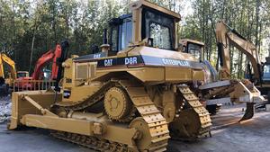 Bulldozer Caterpillar D8R D10 usado a la venta Bulldozer CAT d8r original con motor central y componentes de bomba - Product Image 2