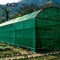 Filet d'ombrage rond en fil de polyester durable pour l'agriculture, 120g 140g, prix usine, pour couverture de serre destinée aux agriculteurs du Kenya et du Ghana