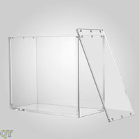 Boîte de présentation QY Acrylic ETB UPC pour cartes TCG, collection Ultra Premium, boîte de protection pour booster
