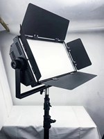 Photographe professionnel Studio Photo Light 300W RGBW Audio Vidéo Silencieux LED Panneau Lumineux