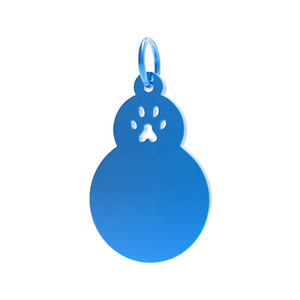 Yiwu Aceon acier inoxydable Pet ID étiquettes de <span class=keywords><strong>chien</strong></span> personnalisées nom de chiot métal vierge gravé pour animal de compagnie Unique patte creuse <span class=keywords><strong>gourde</strong></span> étiquette de <span class=keywords><strong>chien</strong></span> - Product Image 2