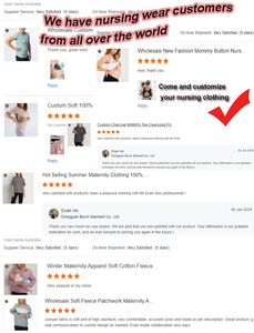 100% coton ourlet incurvé <span class=keywords><strong>allaitement</strong></span> maternité <span class=keywords><strong>t</strong></span>-<span class=keywords><strong>shirt</strong></span> avec deux cô<span class=keywords><strong>t</strong></span>és fermetures <span class=keywords><strong>éclair</strong></span> invisibles - Product Image 5