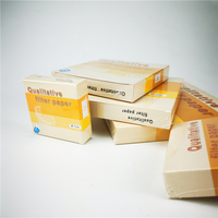 Filtre de laboratoire chimique, 125mm, papier filtre de qualité, pour analyse des produits chimiques, vente en gros d'usine