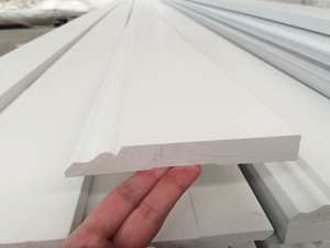 Plinthe apprêtée blanche <span class=keywords><strong>Moulure</strong></span> de plinthe coloniale FJ - Product Image 6