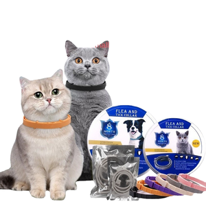 <span class=keywords><strong>Collar</strong></span> Antipulgas y <span class=keywords><strong>Garrapatas</strong></span> de Goma para Perros y Gatos con Cierre de Hebilla Ajustable - Product Image 1