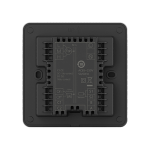 Thermostat FCU programmable intelligent HLA9061DAL avec écran tactile TFT couleur, RS485 Modbus, capteur à distance Wifi HL9061FCV2L-MD FCU Ther - Product Image 3