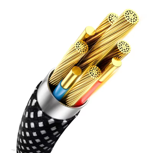 Câble de données type-c en nylon de haute qualité USB-C câble USB magnétique de charge rapide 60W 6A câble de charge pour <span class=keywords><strong>iPhone</strong></span> Huawei <span class=keywords><strong>Samsung</strong></span> - Product Image 3