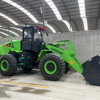 Chargeuse sur pneus électrique à énergie nouvelle 5 tonnes 3,5 m³ avec godet, modèle 856HE-EV 856E 856HE, avec chargeur