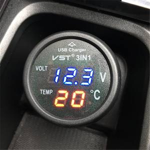 12 В/24 В цифровой автомобильный вольтметр - Product Image 4