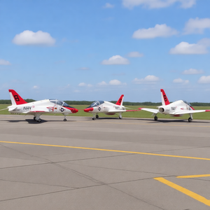 Neues Upgrade: Flugzeug-Trainer-Simulationsmodell, Turbojet, Starrflügler, Verbundwerkstoffe, T-45 Goshawk - Product Image 1