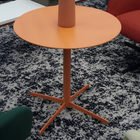 Table basse à pieds croisés, table de négociation, table basse moderne, taille et couleur personnalisables