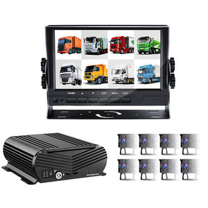 ADAS DMS BSD <span class=keywords><strong>8CH</strong></span> Mobile <span class=keywords><strong>DVR</strong></span> con Monitor Touch Screen sistema di gestione della flotta 4G GPS WiFi sistema di localizzazione della flotta - Product Image 1