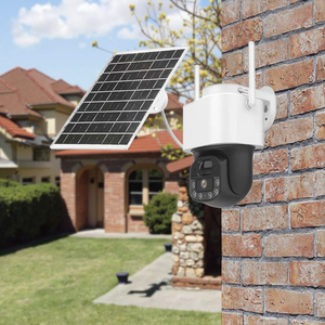 เซนเซอร์ CMOS มุมกว้างสำหรับ3MP กล้อง4G ระบบพลังงานแสงอาทิตย์ PTZ ขนาดเล็กรองรับการมองเห็นในเวลากลางคืนรับประกัน1ปี - Product Image 2