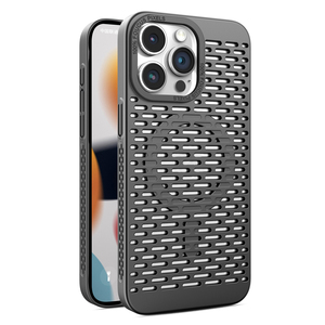 เคสโทรศัพท์โลหะสำหรับ iPhone 15 14 13 12 11, เคสระบายความร้อนด้วยแรงกระแทก - Product Image 2