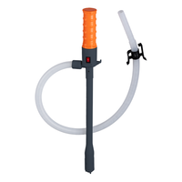 Pompe de transfert de carburant USB PEILI 5V 2,8 GPM, pompe centrifuge manuelle en plastique avec buse de base, précision de 0,5 %, garantie 1 an pour station-service