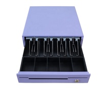 MAKEN 330mm Mini Pos Rj11 4 billets 5 pièces Petit tiroir-caisse pour étal de marché