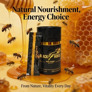 Vente en gros et sur mesure, <span class=keywords><strong>Miel</strong></span> naturel, Complément alimentaire à base de plantes pour hommes, Nouvel emballage dans une boîte cadeau noire - Product Image 4