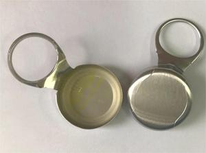 Tapa de apertura fácil de aleación de aluminio de <span class=keywords><strong>26</strong></span> mm para tapa de botella de cerveza, <span class=keywords><strong>cubierta</strong></span> de aluminio con anillo de tracción - Product Image 2
