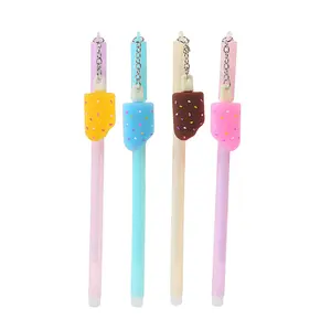 Stylos à encre gel pour enfants Cartoon Kawaii Ice Pop Encre noire 0.5mm