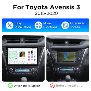 Junsun Android Car Stereo Touchscreen <b>GPS</b> <b>Navigation</b> Multimedia Radio for Toyota Avensis 2018-2020 Car Bluetooth Radio Player - Product Image 2