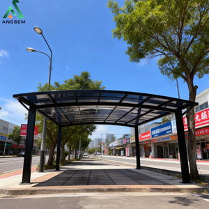 <span class=keywords><strong>Abri</strong></span> <span class=keywords><strong>de</strong></span> voiture en aluminium imperméable ANCSEM pour maison, <span class=keywords><strong>jardin</strong></span>, villa, <span class=keywords><strong>abri</strong></span> extérieur pour véhicule résistant au vent - Product Image 4