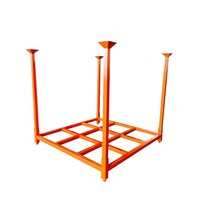 Support empilable pliable de pneu de stockage de support de pneu de palette de capacité de chargement élevée