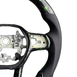 Volante Deportivo Personalizado de Fibra de Carbono, 3 Palancas, Forma de D, para Civic <span class=keywords><strong>Type</strong></span> <span class=keywords><strong>R</strong></span> Autohaus, para <span class=keywords><strong>CRV</strong></span> HR-V - Product Image 3