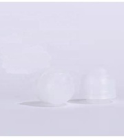 JIE MEI – bouteille en verre à bille pour huile essentielle, 30ML, 50ML, bouchon blanc noir, vide, maquillage, vente en gros